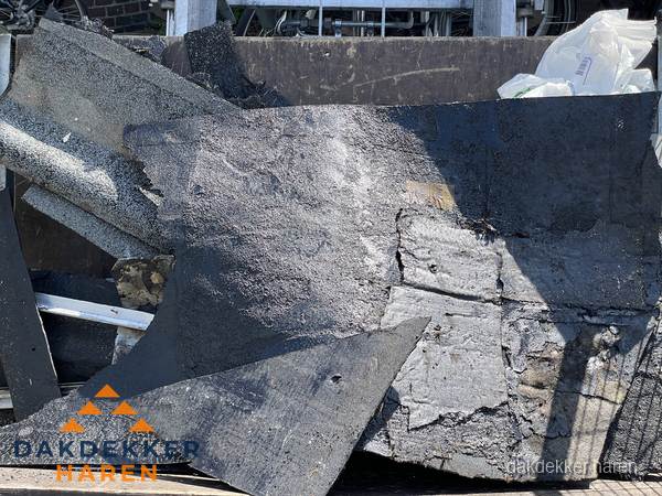 Kosten dakrenovatie: afvoer oud dakmateriaal in Haren