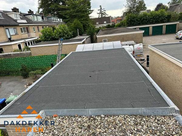 Dakinspectie plat dak na renovatie in Haren